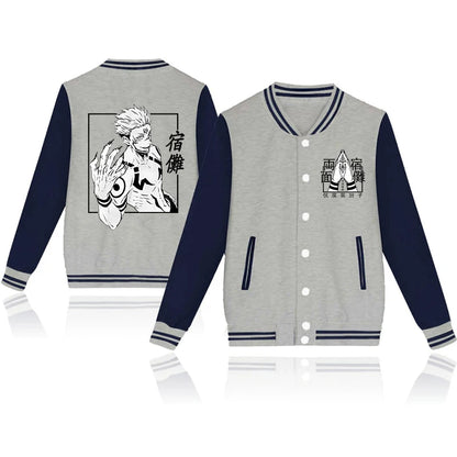 One Piece Sabo Jacket Luffy Roronoa Zoro Figures Clothes Men Women Baseball Uniform Street Coat Warm Casual Harajuku Sweatshirt