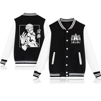 One Piece Sabo Jacket Luffy Roronoa Zoro Figures Clothes Men Women Baseball Uniform Street Coat Warm Casual Harajuku Sweatshirt