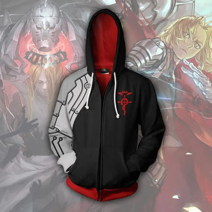 TAKARA TOMY Fullmetal Alchemist Edward Elric Cosplay Hoodie